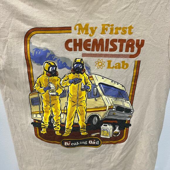 Ripple Junction Adult SM Breaking Bad My First Chemistry Lab Graphic T-shirt - Picture 4 of 4